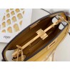 Fendi Yellow Peekaboo ISeeU Pochette Bag 467