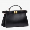 Fendi Peekaboo ISeeU East-West Bag In Black Nappa 553