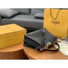 Fendi Peekaboo ISeeU Medium Bag In Black Leather 271