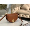 Fendi Moonlight Saddle Bag In Brown Calfskin 339