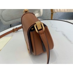 Fendi Moonlight Saddle Bag In Brown Calfskin 339