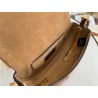 Fendi Moonlight Saddle Bag In Brown Calfskin 339