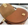 Fendi Moonlight Saddle Bag In Brown Calfskin 339