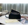 Fendi Medium First Bag In Black Nappa Leather 941