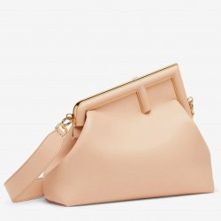 Fendi Medium First Bag In Pink Nappa Leather 969