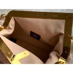 Fendi Small First Bag In Pink Mink 356