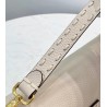 Fendi Medium Baguette Bag In White Grain Leather 151