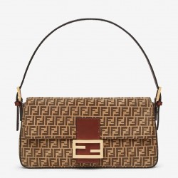 Fendi Medium Baguette 1997 Bag In Beige Split Leather 293