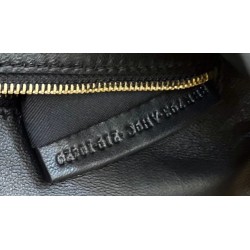 Fendi Baguette Chain Midi Bag In Black Nappa Leather 819