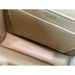 Fendi Peekaboo ISeeU Petite Bag In Beige Nappa Leather 344