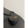 Fendi C’mon Small Bag in Black Calfskin 351