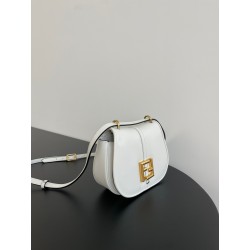 Fendi C’mon Small Bag in White Calfskin 390