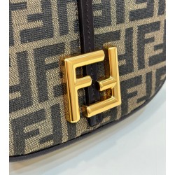 Fendi C’mon Small Bag in FF Jacquard Fabric 424