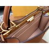 Fendi Peekaboo ISeeU Medium Bag In Brown Leather 661