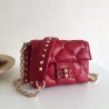 Valentino Mini Candystud Crossbody Bag In Red Lambskin 442