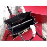 Valentino Black Small Rockstud Top Handle Bag 365