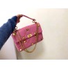 Valentino Roman Stud Chain Bag In Pink Lambskin 723