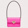 Valentino Rockstud23 Small Shoulder Bag in Pink Calfskin 909