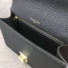 Dior Diorama Flap Bag In Noir Grained Calfskin 910