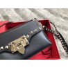 Valentino Mini Rockstud Crossbody Bag In Black Calfskin 028