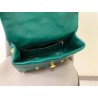 Valentino Roman Stud Chain Bag In Green Lambskin 107