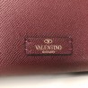 Valentino Vsling Handbag In Bordeaux Grainy Calfskin 103