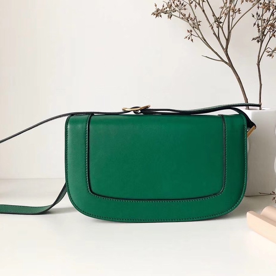 Valentino Supervee Crossbody Bag In Green Leather 574