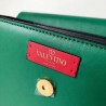 Valentino Supervee Crossbody Bag In Green Leather 574