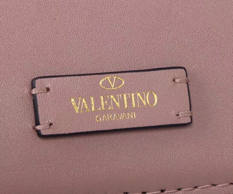 Valentino Small Vsling Shoulder Bag In Nude Calfskin 929