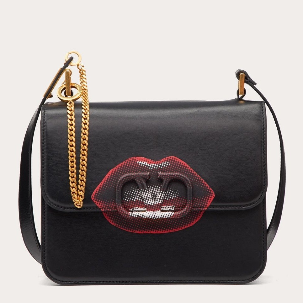 Valentino Garavani Undercover Vsling Lips Printed Bag 344