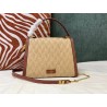 Valentino Small Vsling Handbag In Chevron Raffia 804