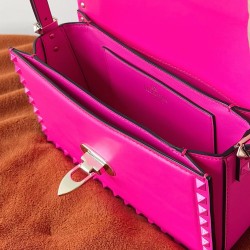 Valentino Rockstud23 Shoulder Bag in Pink Calfskin 319