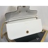 Valentino Loco Large Shoulder Bag In White Calfskin 352