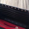 Valentino Rockstud Spike Chain Clutch In Black Lambskin 405