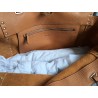 Valentino Medium Rockstud Tote Bag In Brown Grainy Calfskin 536