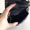 Valentino Candystud Mini Handbag In Black Lambskin 562