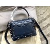 Valentino Garavani Blue VLTN Quilted Candystud Bag 018