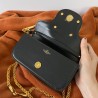 Valentino Loco Small Shoulder Bag In Black Calfskin 234