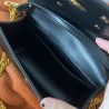 Valentino Loco Small Shoulder Bag In Black Calfskin 234