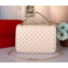 Valentino White Large Free Rockstud Spike Chain Bag 418