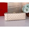 Valentino White Large Free Rockstud Spike Chain Bag 418