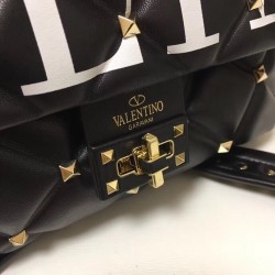 Valentino Garavani Black VLTN Quilted Candystud Bag 750