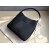 Valentino Vsling Hobo Bag In Black Grainy Calfskin  991