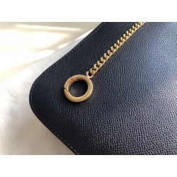 Valentino Vsling Hobo Bag In Black Grainy Calfskin  991