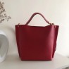 Valentino Escape Hobo Bag In Red Grained Calfskin 103