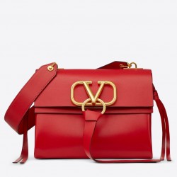 Valentino Garavani Red Small VRing Shoulder Bag 811