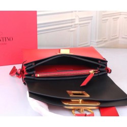 Valentino Garavani Red Small VRing Shoulder Bag 811