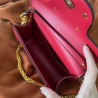 Valentino Loco Small Shoulder Bag In Red Calfskin 507