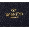 Valentino Mini Rockstud Tote In Black Grain Calfskin 767