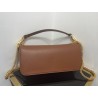 Valentino Loco Large Shoulder Bag In Brown Calfskin 246